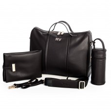 Bolso cambiador completo Shom Roberto Verino Negro-Black